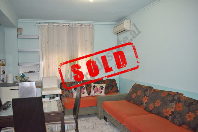 One bedroom apartment for sale in Arkitekt Kasemi Street, near Bardhyli Street in Tirana, Albania.
